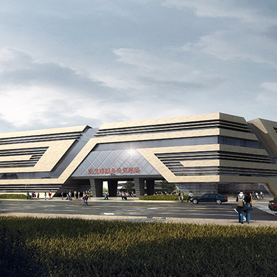 鞏義市五里堡城鄉(xiāng)客運公交場站綜合樓、維修車間幕墻外裝飾工程